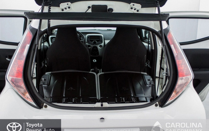 Toyota Aygo cena 38000 przebieg: 47038, rok produkcji 2016 z Włodawa małe 121